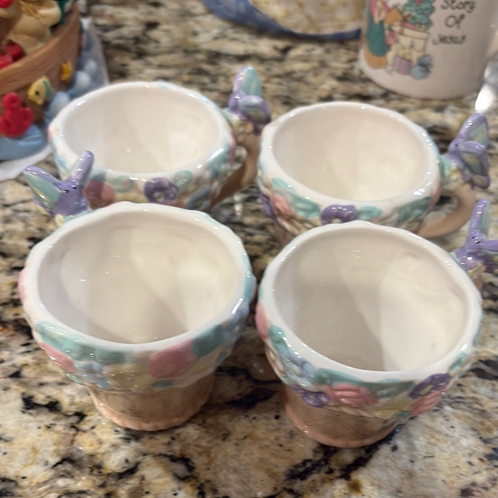 Pastel Ceramic Teacup Set set 5